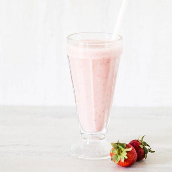 Batido de fresa